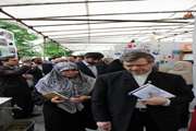  آغاز به کار چهارمین جشنواره شهید مطهری در تالار ابن سینا ی دانشگاه علوم پزشکی تهران قسمت سوم و باز دید از نمایشگاه جنبی